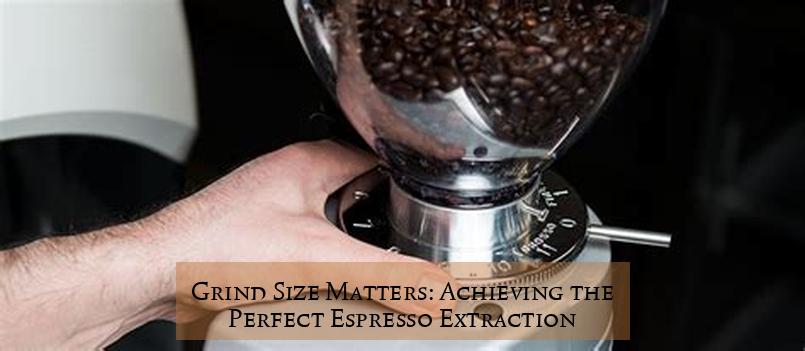 Grind Size Matters: Achieving the Perfect Espresso Extraction